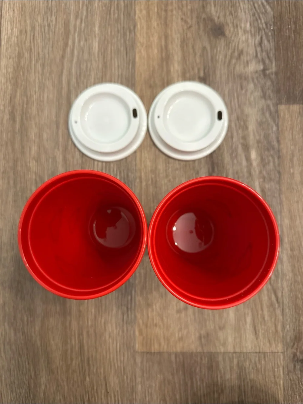 New Starbucks Holiday 2023 Red‎ Cup Day (16 oz) Reusable Hot Cup Set of 2